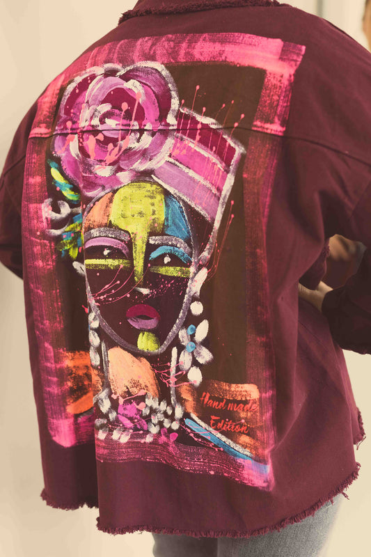 Veste Victoria bordeaux