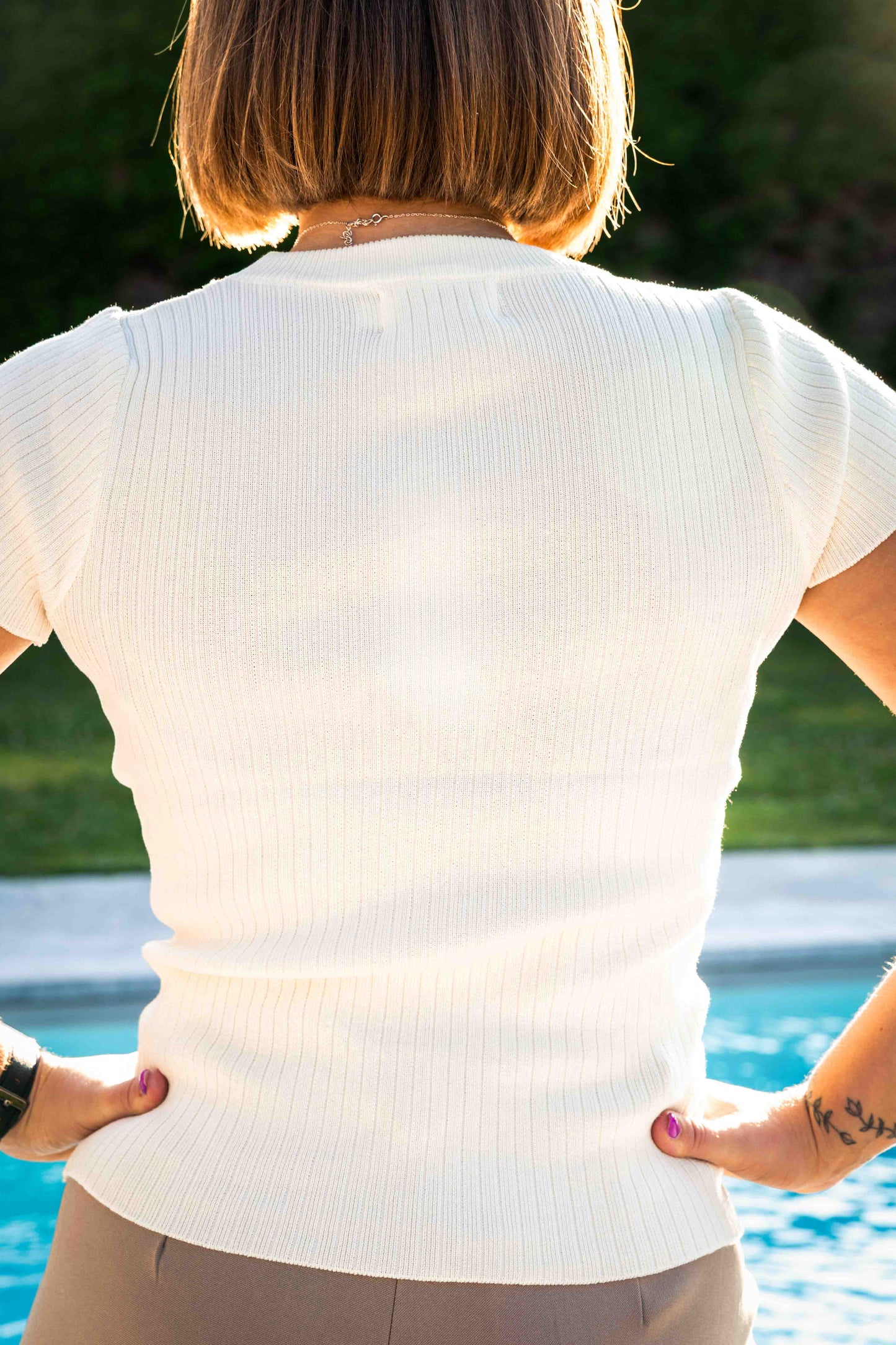 T-shirt Luna beige