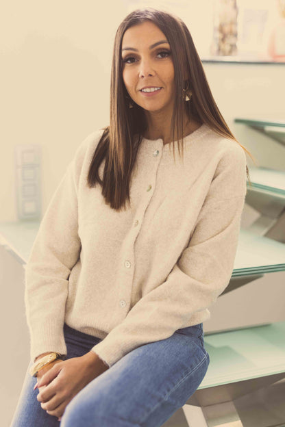 Cardigan Anaé beige