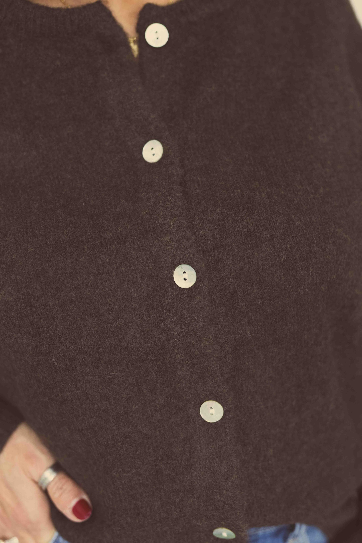 Cardigan Anaé choco