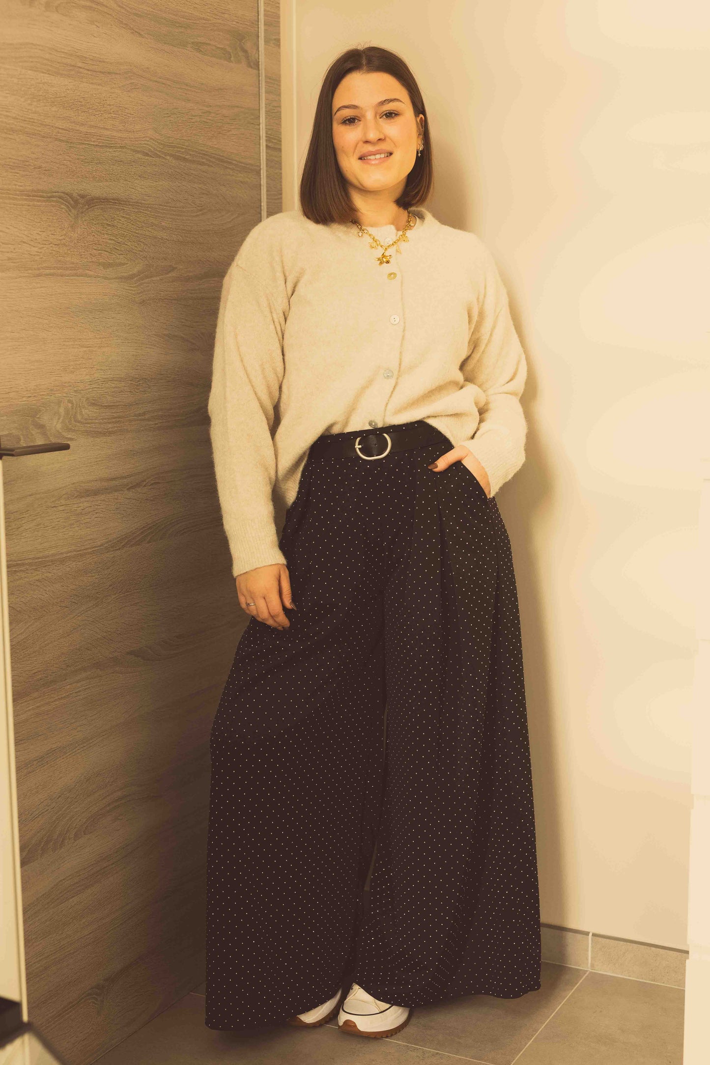 Pantalon Alma strass