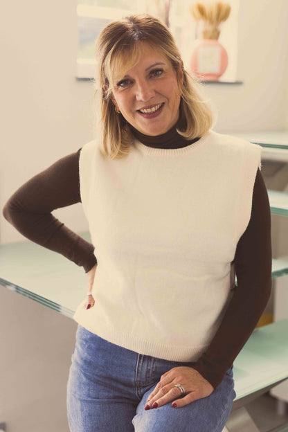 Col roulé Cléa choco