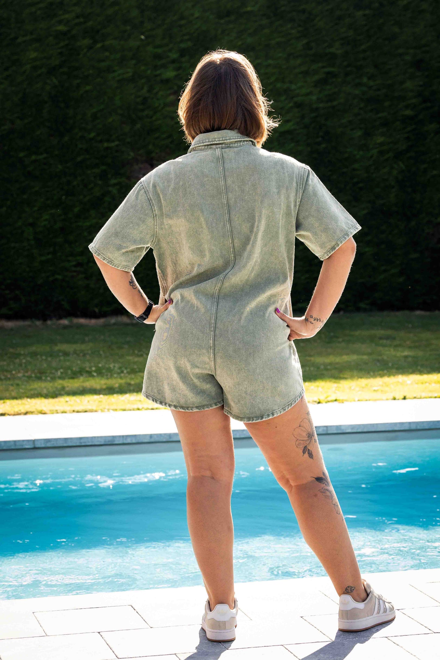 Combi short Jade - Kaki