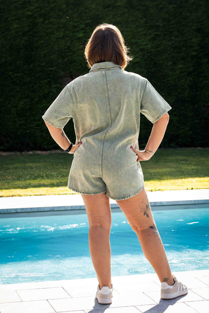 Combi short Jade - Kaki