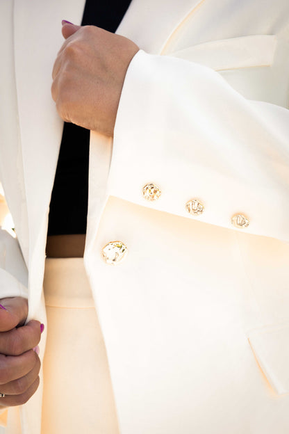 Blazer Soline - Blanc cassé