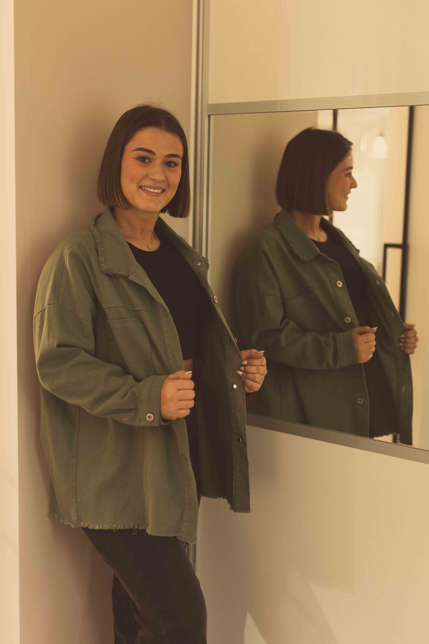 Veste Victoria kaki