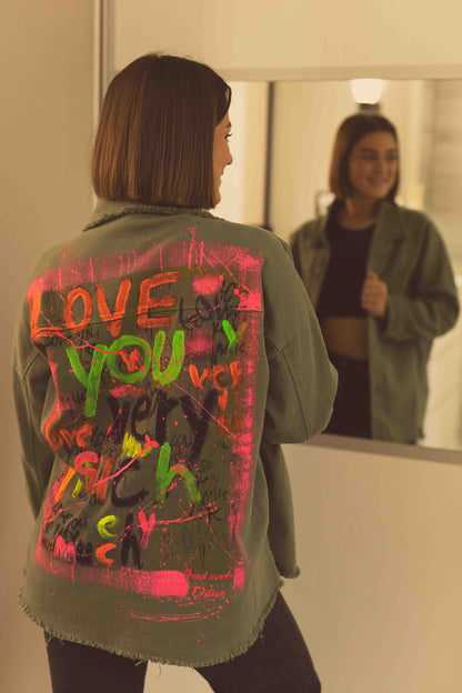 Veste Victoria kaki