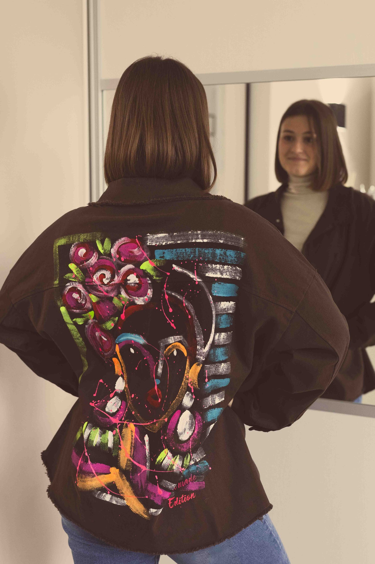 Veste Victoria marron