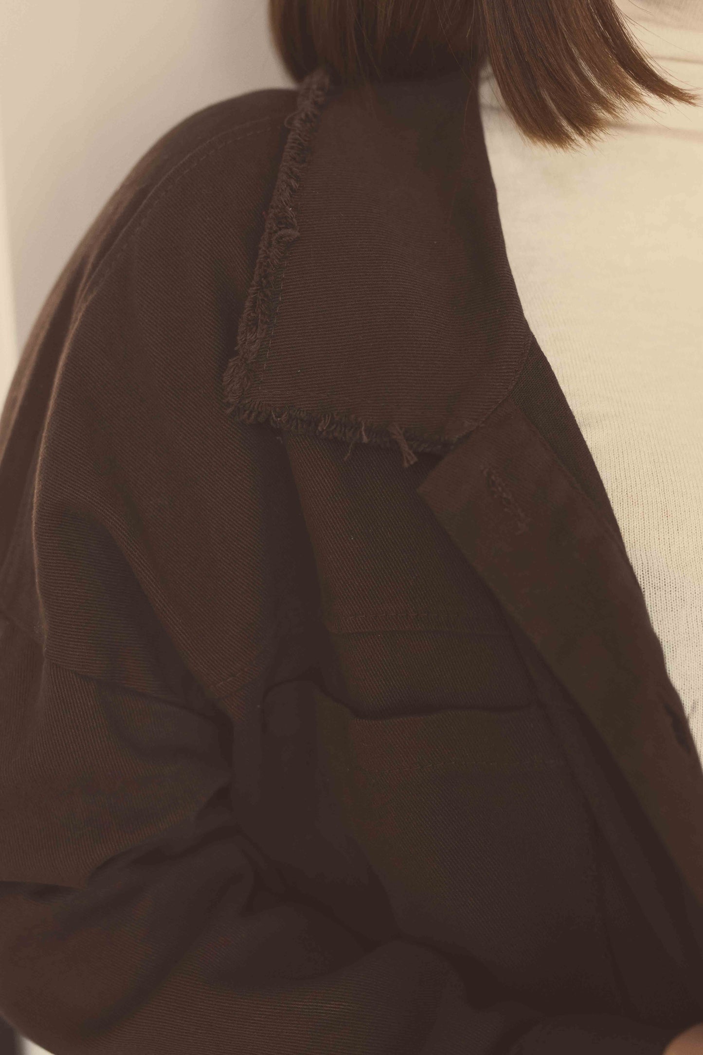 Veste Victoria marron